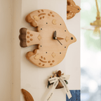 Handcrafted Bird Wall Art Clock - Beautiful Multi-Wood Decor Piece - Adaoge gifts