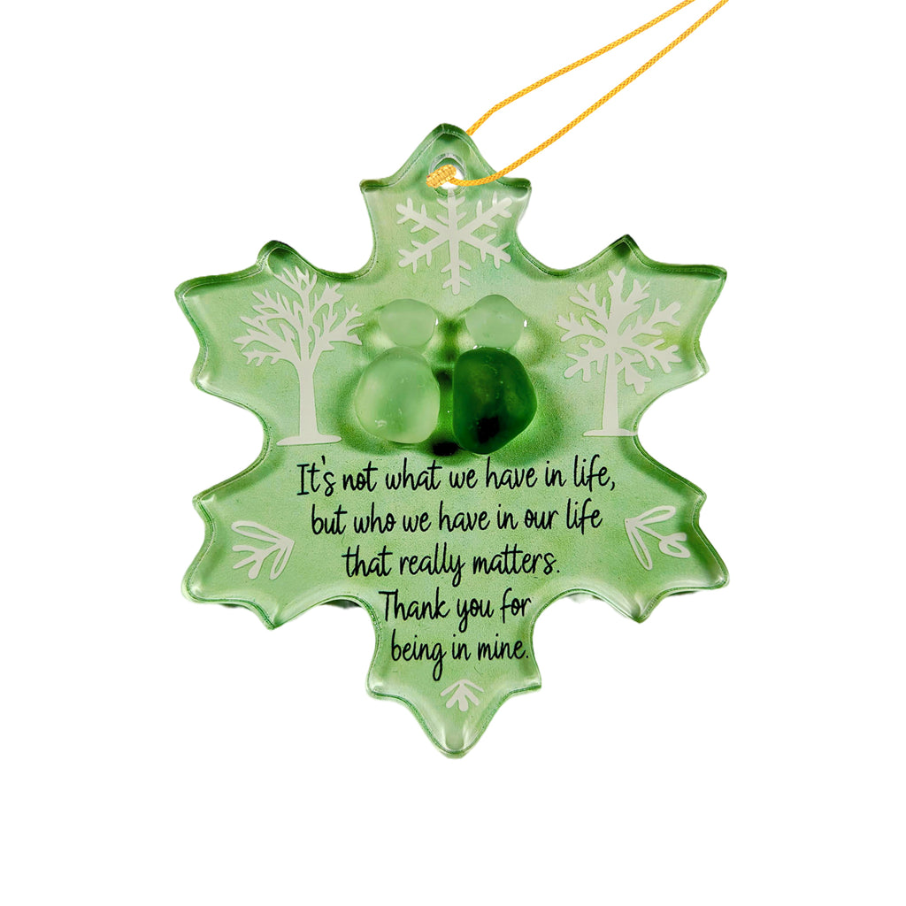 Sea Glass Ornaments Brimming with Friendship,gifts for classmates(style5)