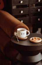 Couple Mugs Set | Solid Wood Nest Coaster | High-Temperature White Porcelain | Creative Birthday Gift for Couples