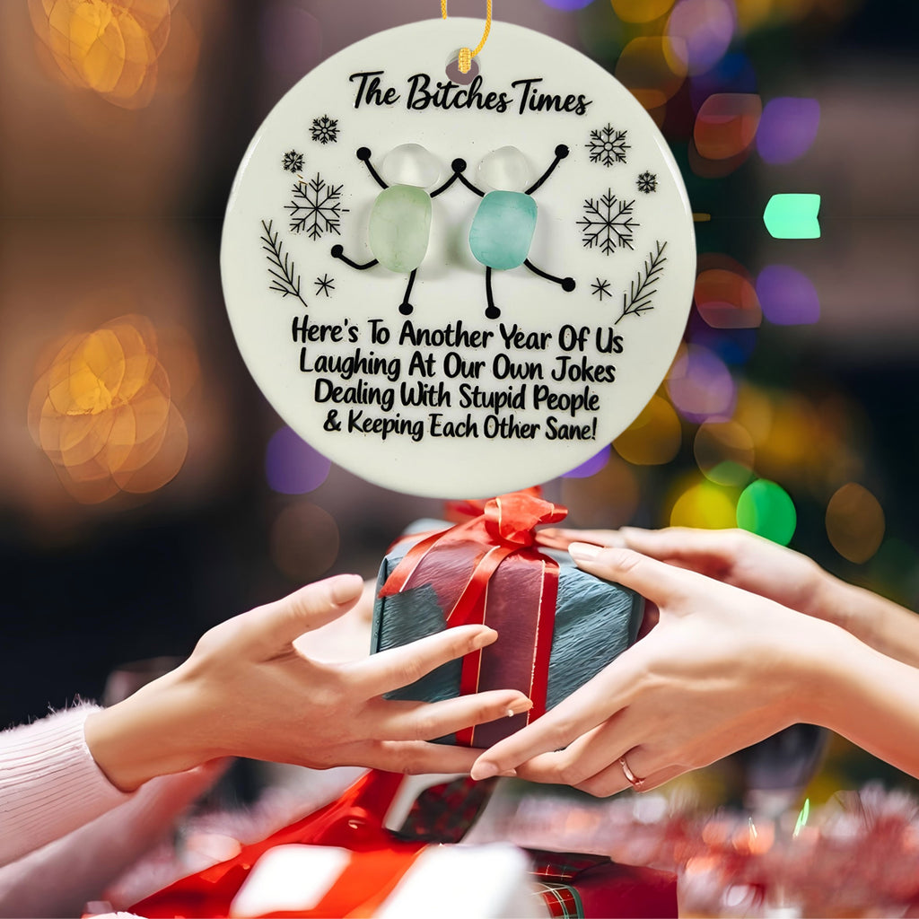 Sea Glass Ornaments Brimming with Friendship,gift for good friend(style2)