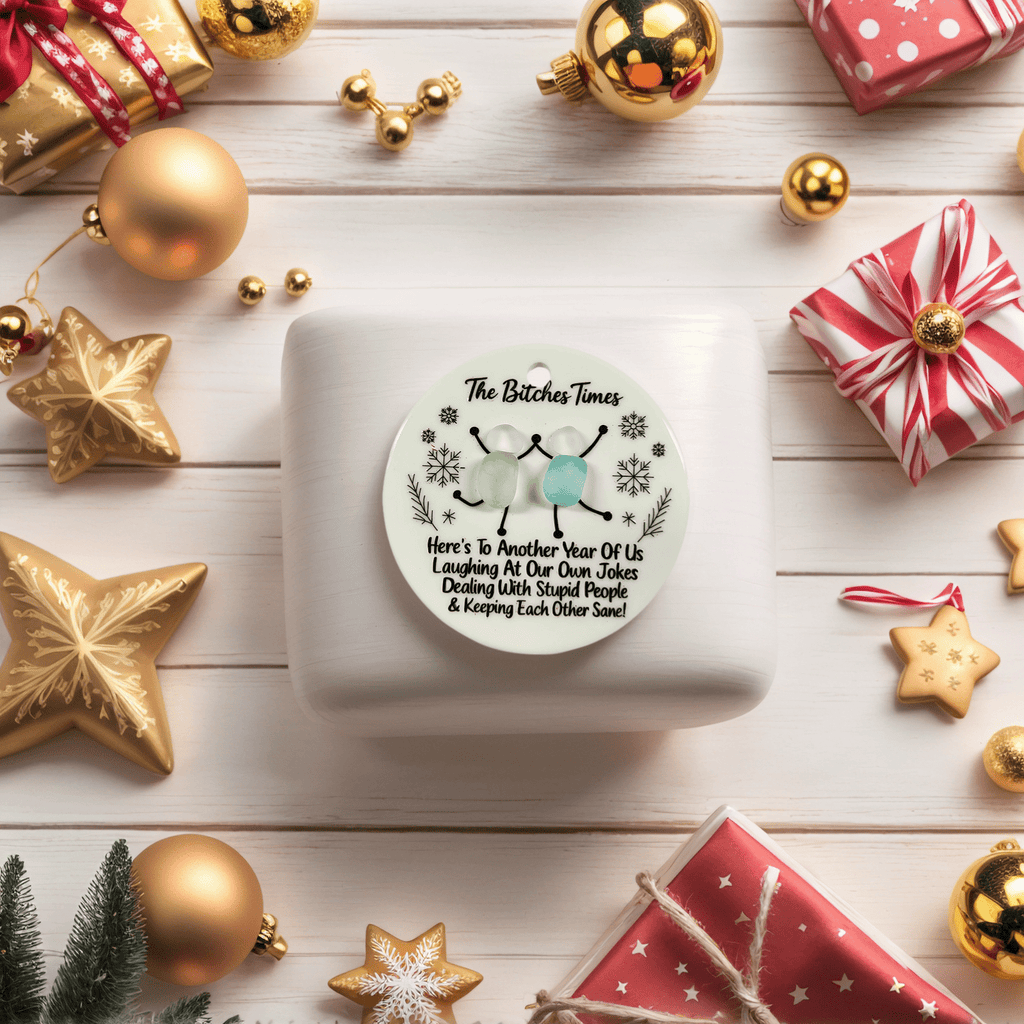 Sea Glass Ornaments Brimming with Friendship,gift for good friend(style2)