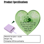 Sea Glass Ornaments Brimming with Friendship,gift for girlfriend(style3)