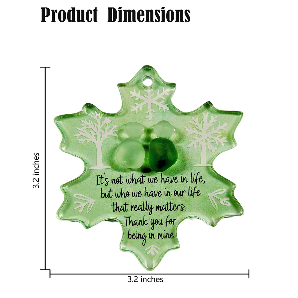 Sea Glass Ornaments Brimming with Friendship,gifts for classmates(style5)