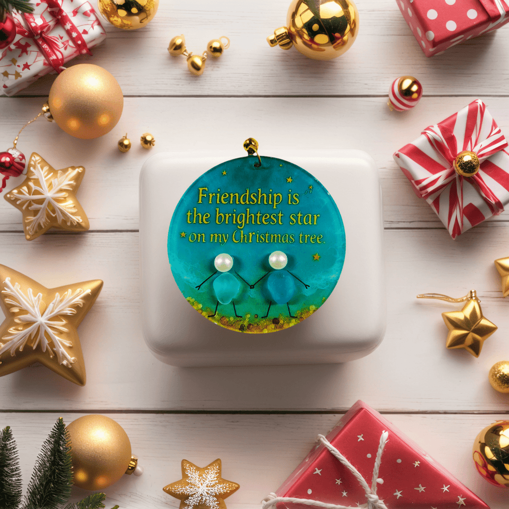 Sea Glass Ornaments Brimming with Friendship,gift for good friend(style4)