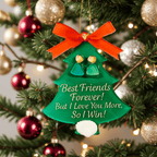 Sea Glass Ornaments Brimming with Friendship, New Year Gifts for Classmates and Teachers, Christmas Gifts(style6)