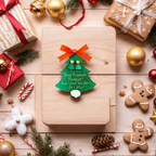 Sea Glass Ornaments Brimming with Friendship, New Year Gifts for Classmates and Teachers, Christmas Gifts(style6)