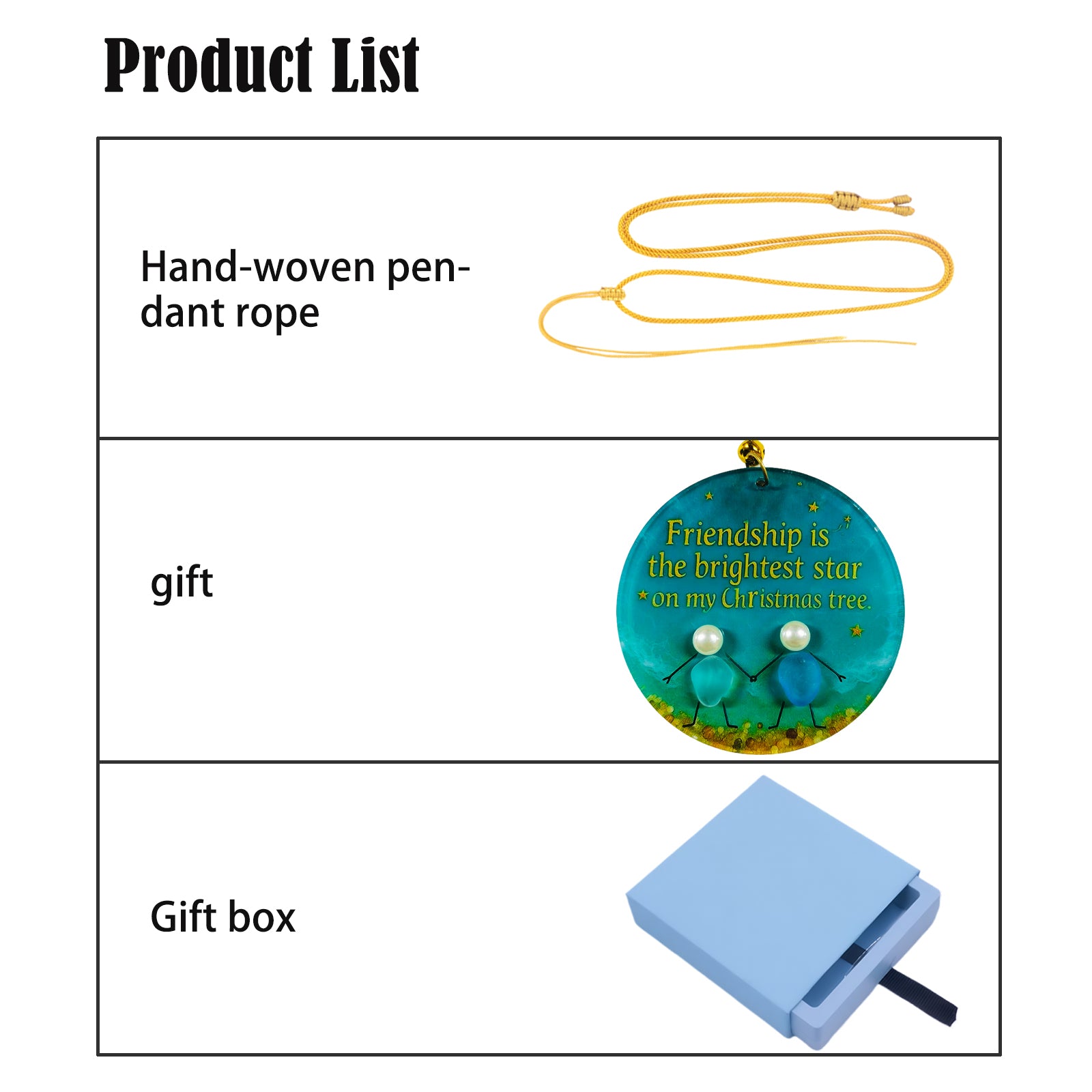 Sea Glass Ornaments Brimming with Friendship,gift for good friend(style4)